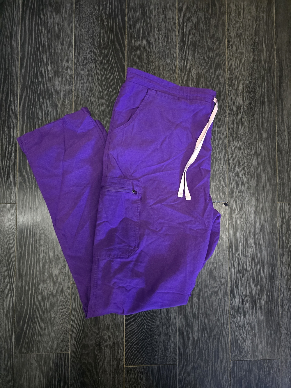 Figs Yola Scrub Pants Purple XLT